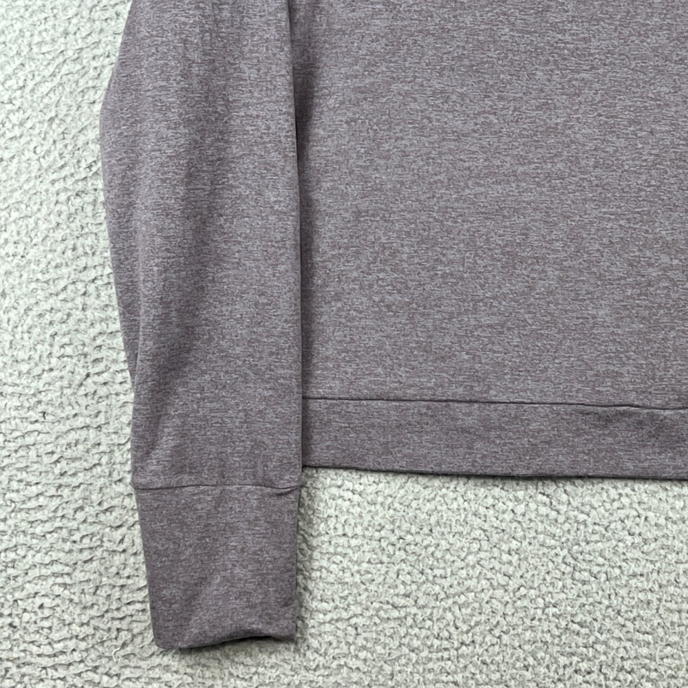 Vuori Halo Performance Hoodie Womens Large Heather Purple Pullover - Picture 9 of 13